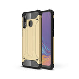 Samsung Galaxy A30 Armor Guard Hardt Plastdeksel - Gull