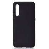 EIDERWOOD Samsung Galaxy A30s / A50 Fleksibelt Plast Deksel - Svart