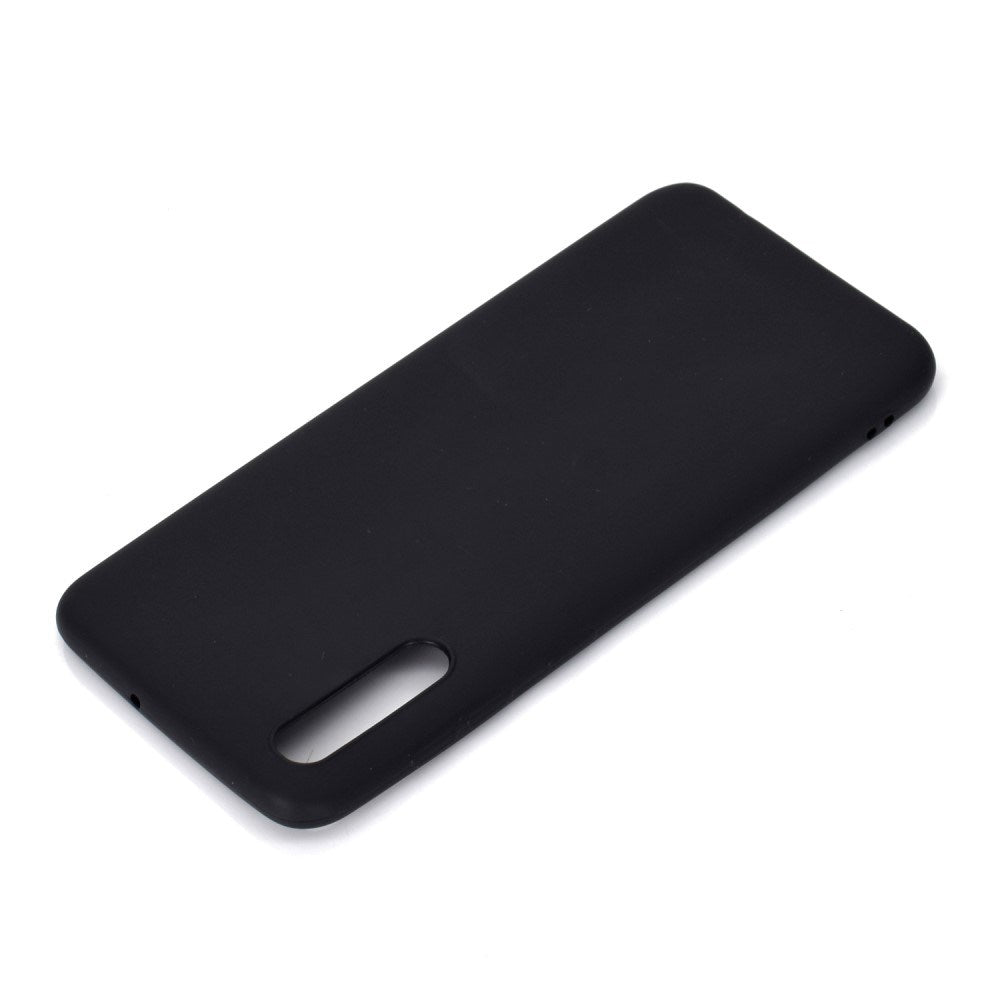 EIDERWOOD Samsung Galaxy A30s / A50 Fleksibelt Plast Deksel - Svart