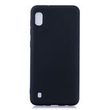 EIDERWOOD Samsung Galaxy A10 Fleksibelt Plast Deksel - Svart