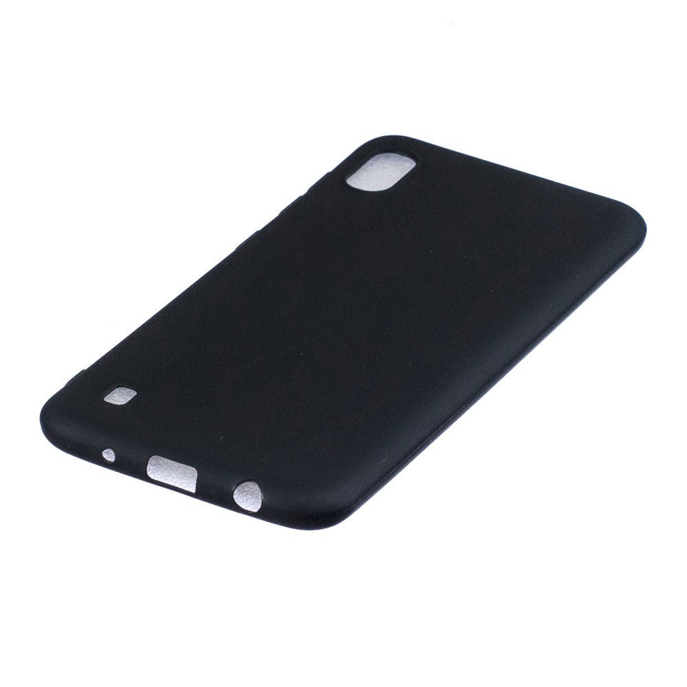 EIDERWOOD Samsung Galaxy A10 Fleksibelt Plast Deksel - Svart