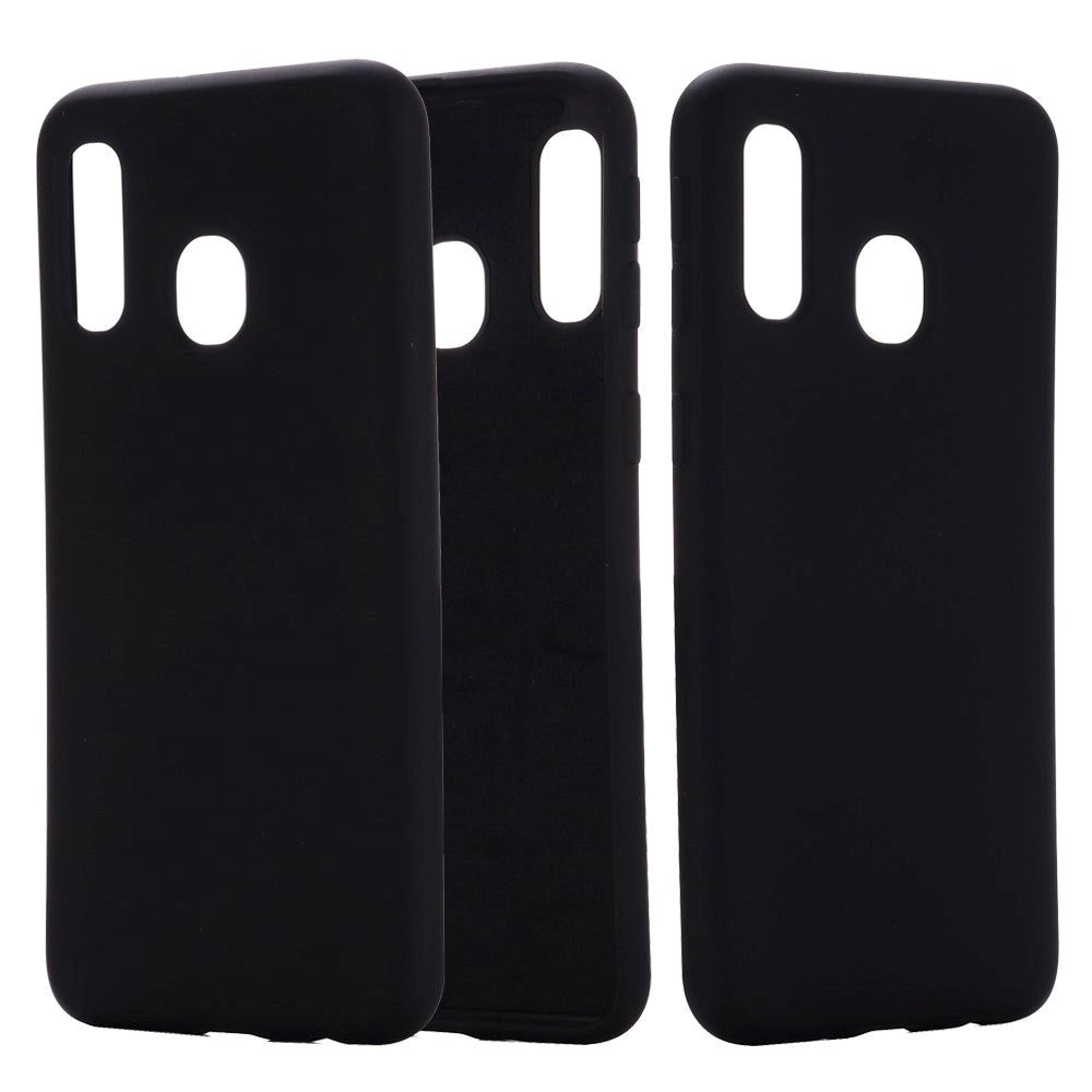 EIDERWOOD Samsung Galaxy A40 Silikon Deksel - Svart