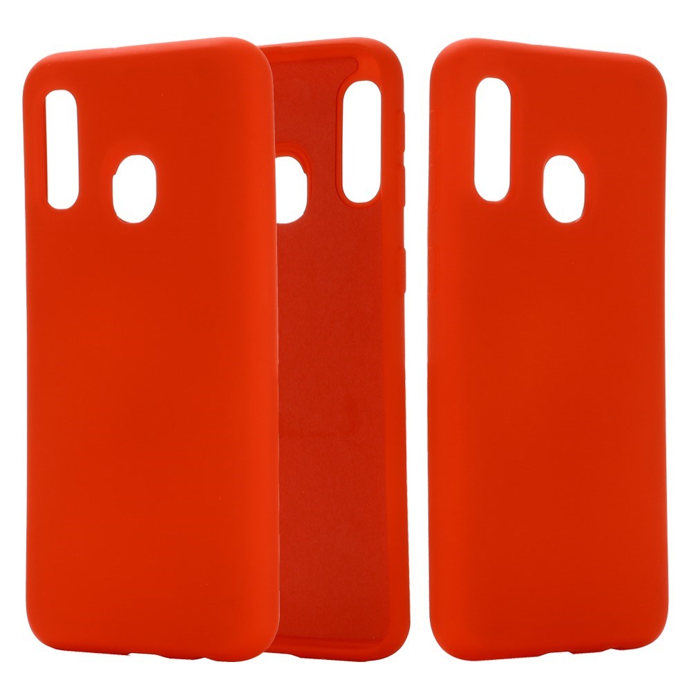 EIDERWOOD Samsung Galaxy A40 Silikon Deksel - Rød