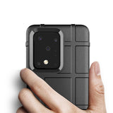 EIDERWOOD Samsung Galaxy S20 Ultra Rugged Shield Plastdeksel - Svart