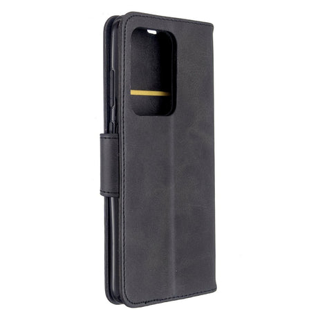 EIDERWOOD Samsung Galaxy S20 Ultra Kunstskinn Flip Deksel med Stativ & Lommebok - Svart