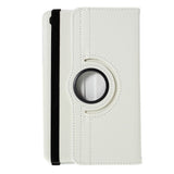 Litchi Samsung Galaxy Tab A 8.4 (2020) Flip-Deksel med 360 Graders Stativfunksjon - Hvit