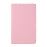 Litchi Samsung Galaxy Tab A 8.4 (2020) Flip-Deksel med 360 Graders Stativfunksjon - Lys Rosa