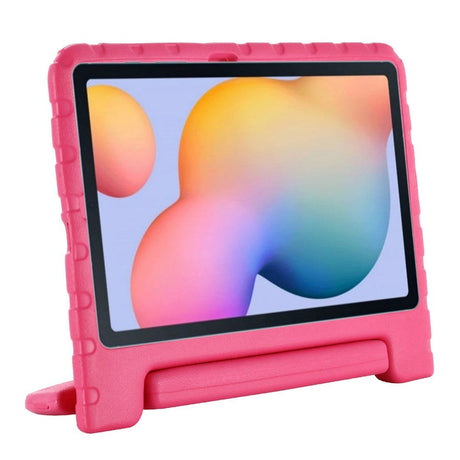 Samsung Galaxy Tab S6 Lite (2020-2024) Barnedeksel - Kids Portable Stativ Deksel - Pink