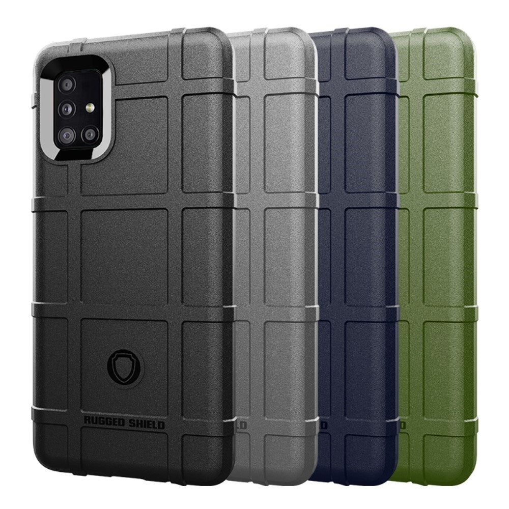 EIDERWOOD Samsung Galaxy A51 (5G) Rugged Shield Plastdeksel - Svart