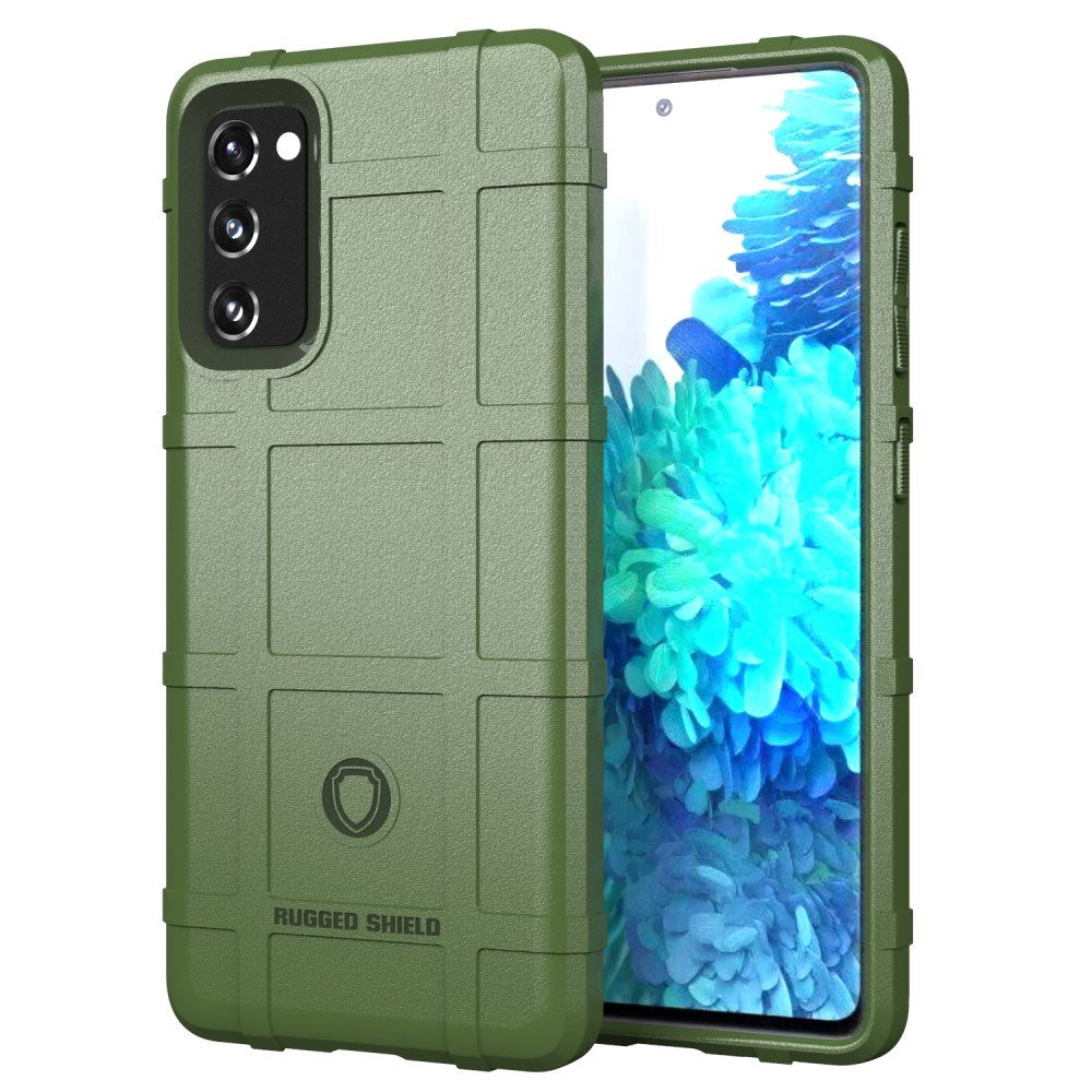 EIDERWOOD Samsung Galaxy S20 FE / S20 FE (5G) Rugged Shield Plastdeksel - Grønn