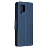EIDERWOOD Samsung Galaxy A42 (5G) Kunstskinn Flip Deksel m. Strop - Blå