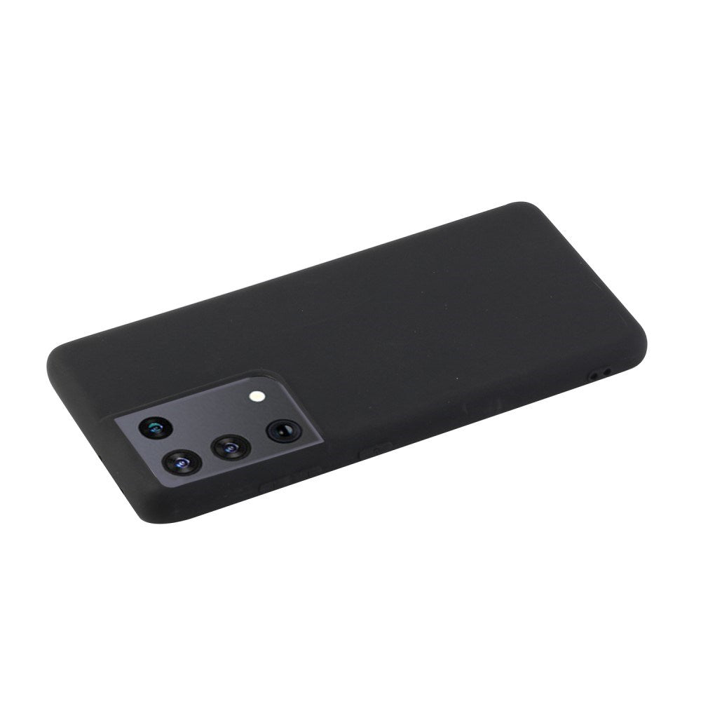 EIDERWOOD Samsung Galaxy S21 Ultra Silikon Deksel - Svart