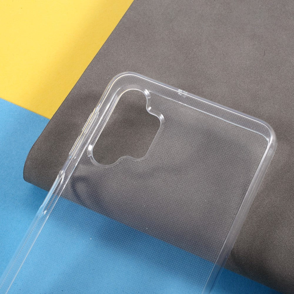 Samsung Galaxy A32 5G Non-Slip Fleksibelt Plastikkdeksel - Gjennomsiktig