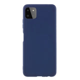 Samsung Galaxy A22 (5G) Fleksibelt Plast Deksel - Marineblå