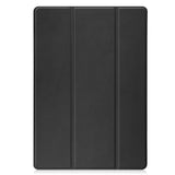 Samsung Galaxy Tab S7 FE Tri-fold Flip Deksel med Tri-Fold - Svart