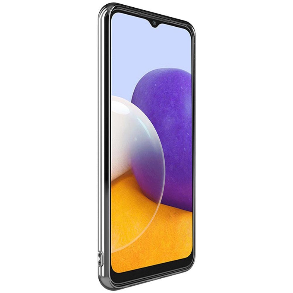 EIDERWOOD Samsung Galaxy A22 (5G) Fleksibelt Plast Bak Deksel - Gjennomsiktig