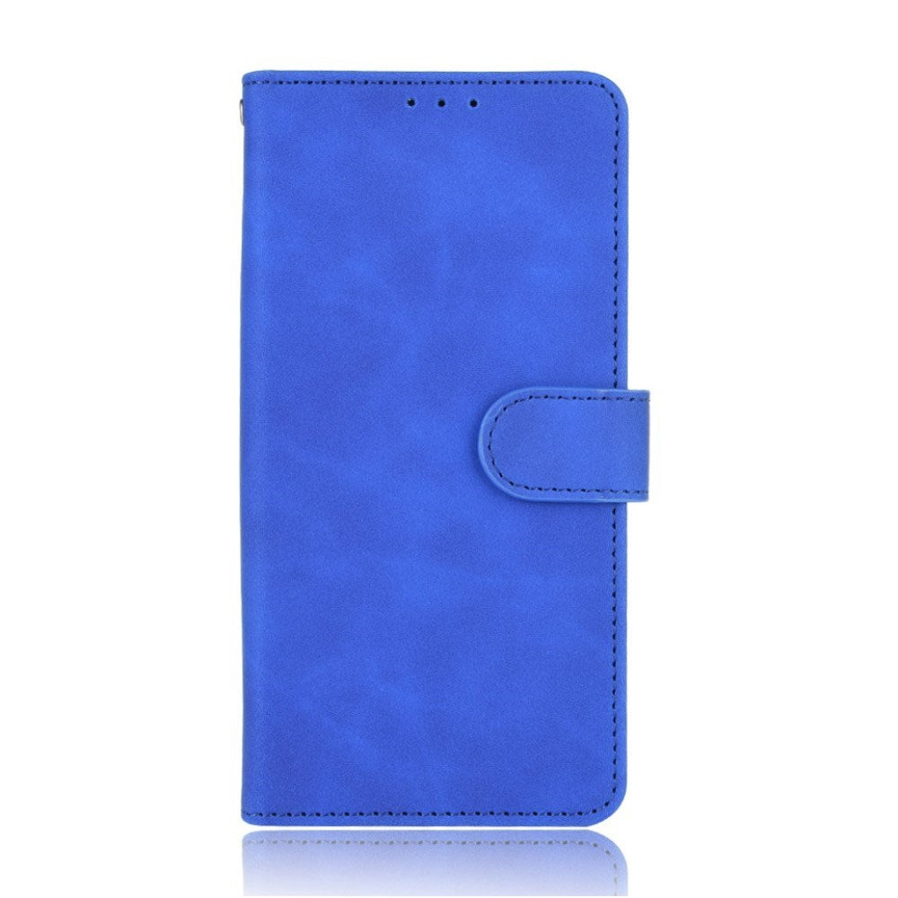 EIDERWOOD Samsung Galaxy A22 (4G) Kunstskinn Flip Deksel m. Kortholder & Ståfunksjon - Blå