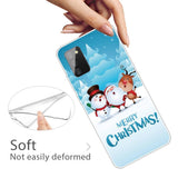 Samsung Galaxy A03s TPU Plast Jul Deksel - Merry Christmas - Julenissen og Venner