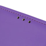 Samsung Galaxy M52 (5G) Folio PU Skinn Flip Deksel med Lommebok - Lilla