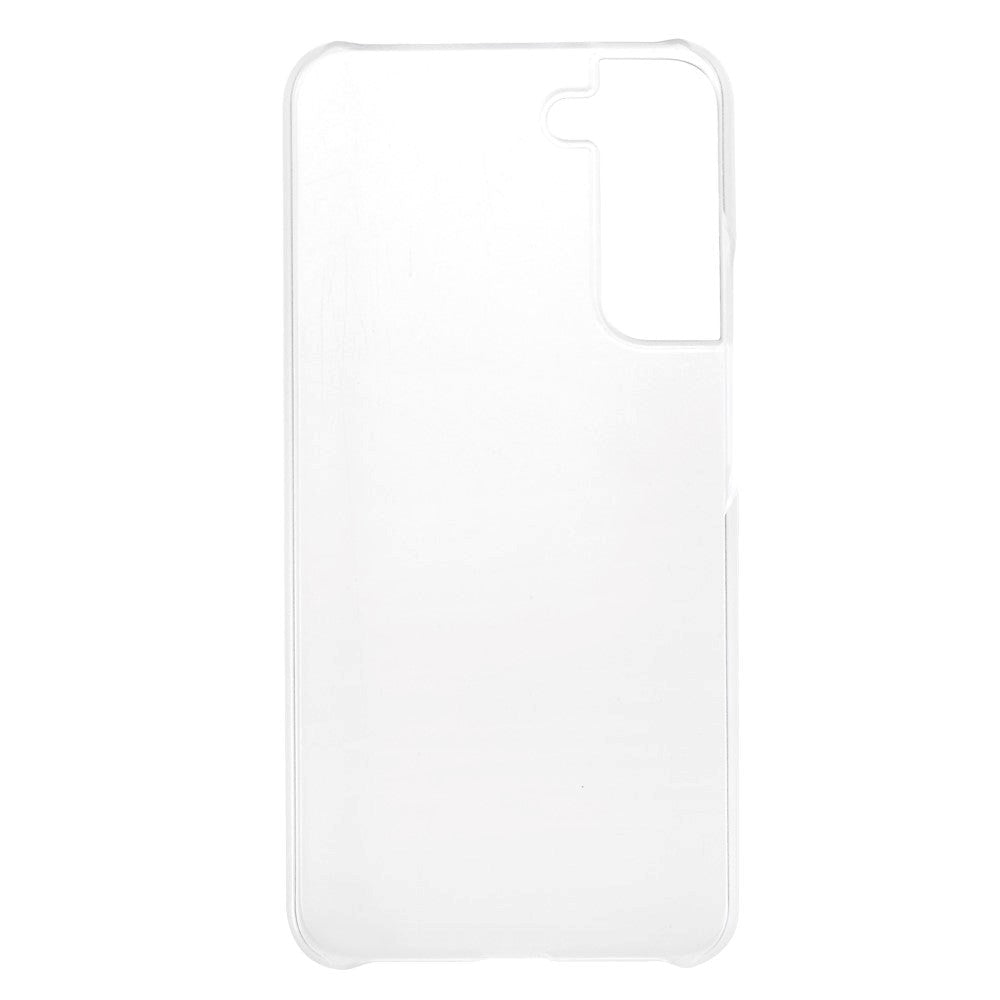 Samsung Galaxy S22 Hard Plast Deksel - Gjennomsiktig