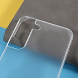 Samsung Galaxy S22 Hard Plast Deksel - Gjennomsiktig