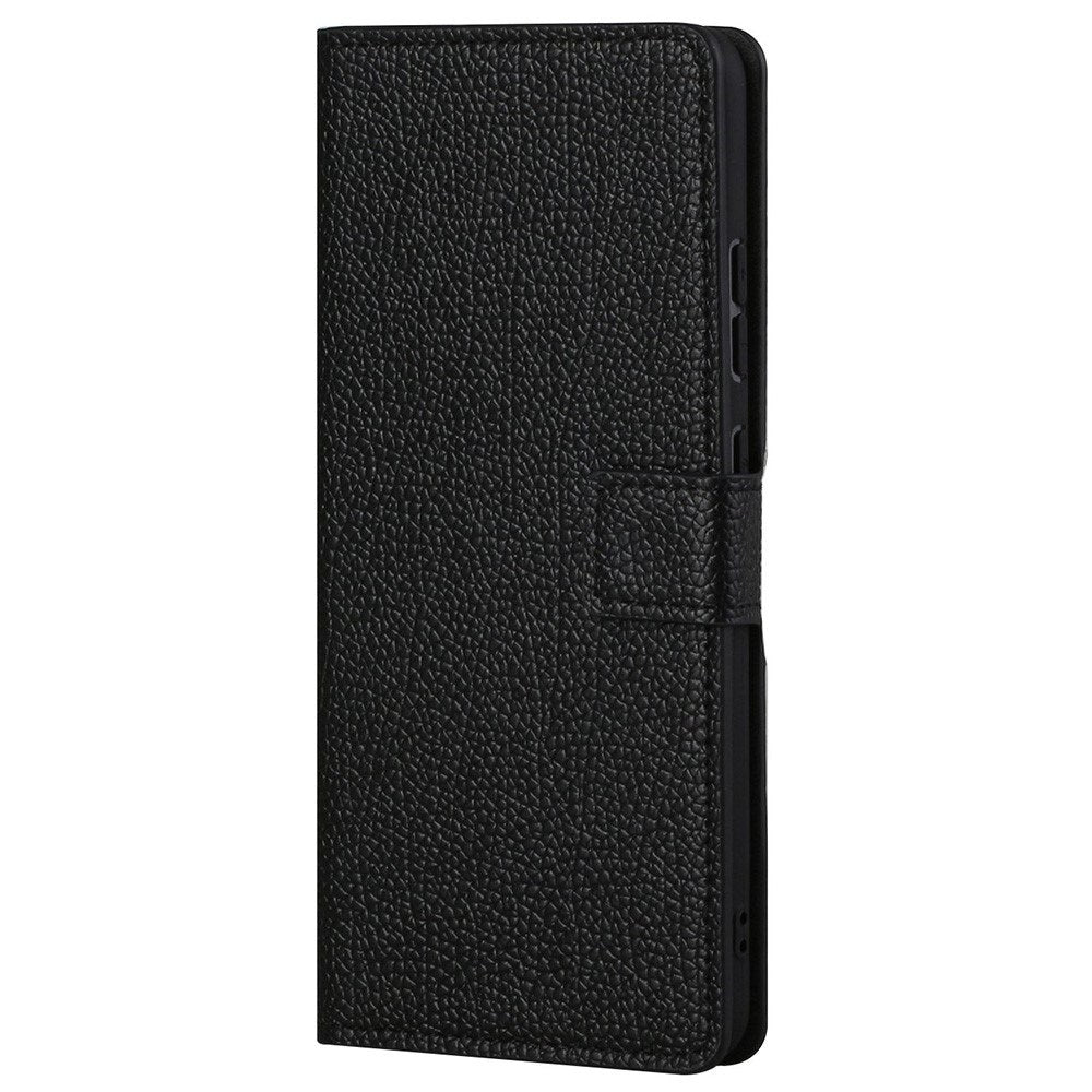 EIDERWOOD Samsung Galaxy A23 / A23 (5G) Kunstskinn Flip Deksel med Stativ & Lommebok - Svart