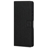 EIDERWOOD Samsung Galaxy A23 / A23 (5G) Kunstskinn Flip Deksel med Stativ & Lommebok - Svart