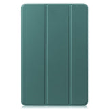 EIDERWOOD Samsung Galaxy Tab S8 Kunstskinn Trifold Flip Deksel - Grønn