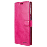GOOSPERY Blue Moon Samsung Galaxy A73 (5G) Skinndeksel m. Lommebok - Rosa