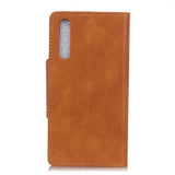 Sony Xperia L4 Retro Skinndeksel med Lommebok - Brun