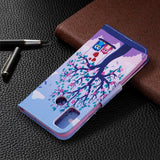 Huawei Honor 9X Lite PU Skinndeksel m. Lommebok - Vår Ugler