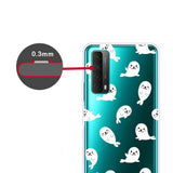Huawei P Smart (2021) Gjennomsiktigt Plastikkdeksel m. Seler