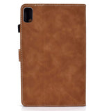 Huawei MatePad 10.4 "Skinndeksel med stativfunksjon og kortholder - Brun