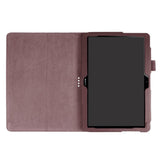 Huawei MediaPad T3 10 9.6" Skinn Deksel m. Stativfunksjon Brun