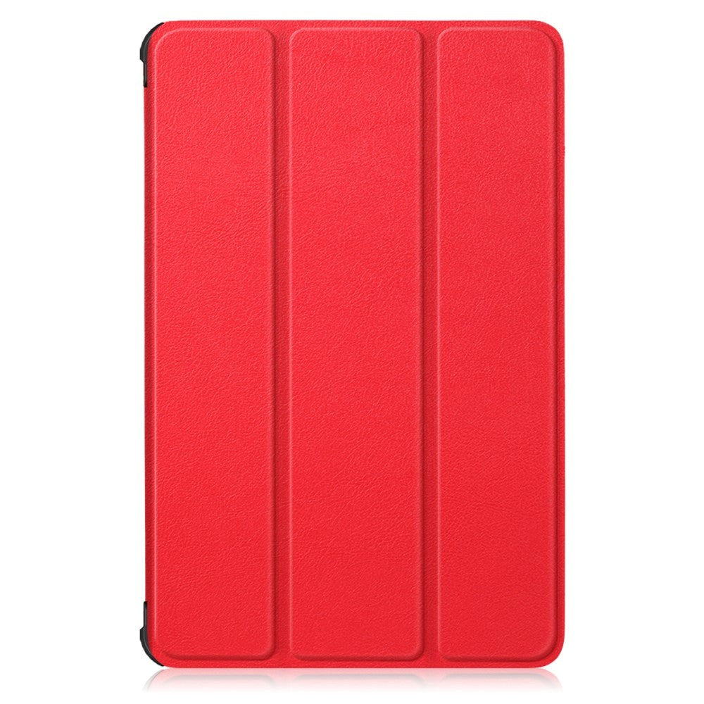 Lenovo Tab P11 Pro Tri-fold Flip Deksel med Sleep-Funksjon - Rød