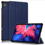 Lenovo Tab P11 / P11 (5G) / P11 Plus Tri-fold Flip Deksel med Sove-Funksjon - Blå