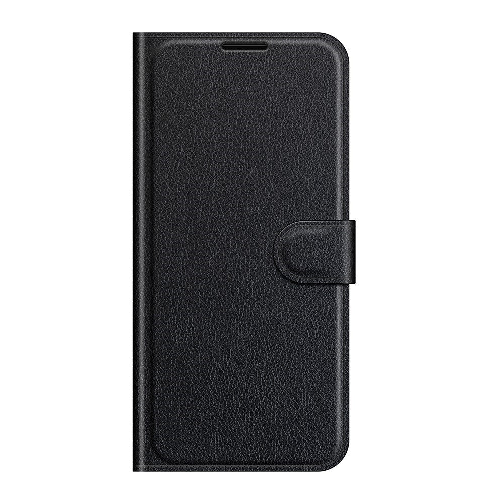 EIDERWOOD Motorola Moto G10 / G20 / G30 Kunstskinn Flip Deksel med Kortholder & Ståfunksjon - Svart