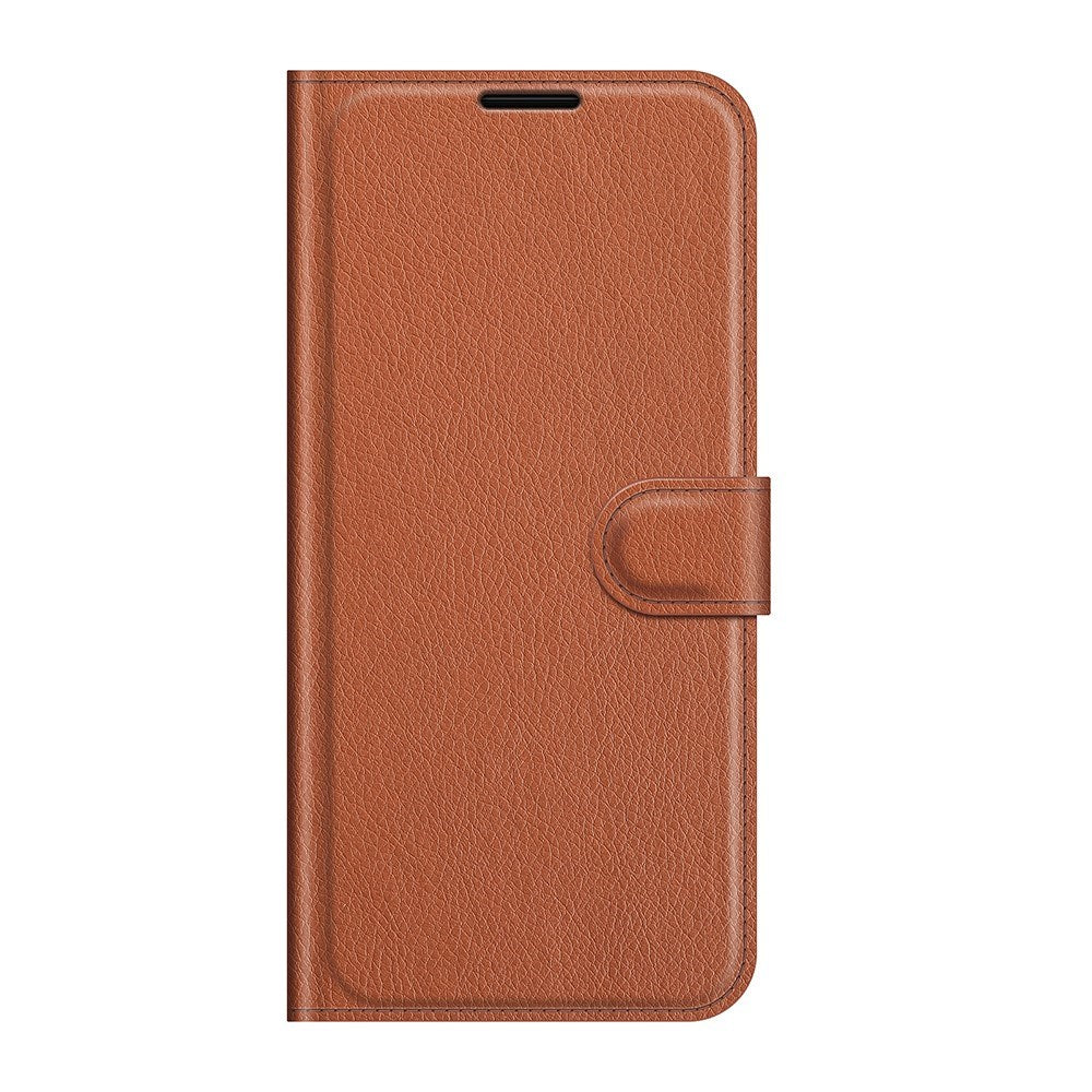 EIDERWOOD Motorola Moto G10 / G20 / G30 Kunstskinn Flip Deksel med Kortholder & Ståfunksjon - Brun
