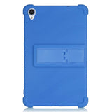 Lenovo Tab M8 (2nd Gen.) 8" Silikon Deksel m. Stativ - Mørk Blå