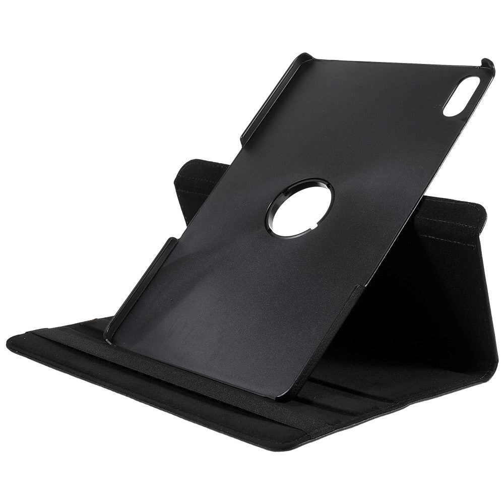 Lenovo Tab P12 Pro Flip Deksel Med 360 Graders Stativfunksjon - Svart