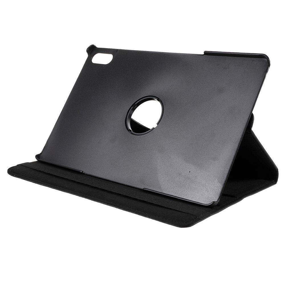 Lenovo Tab P12 Pro Flip Deksel Med 360 Graders Stativfunksjon - Svart