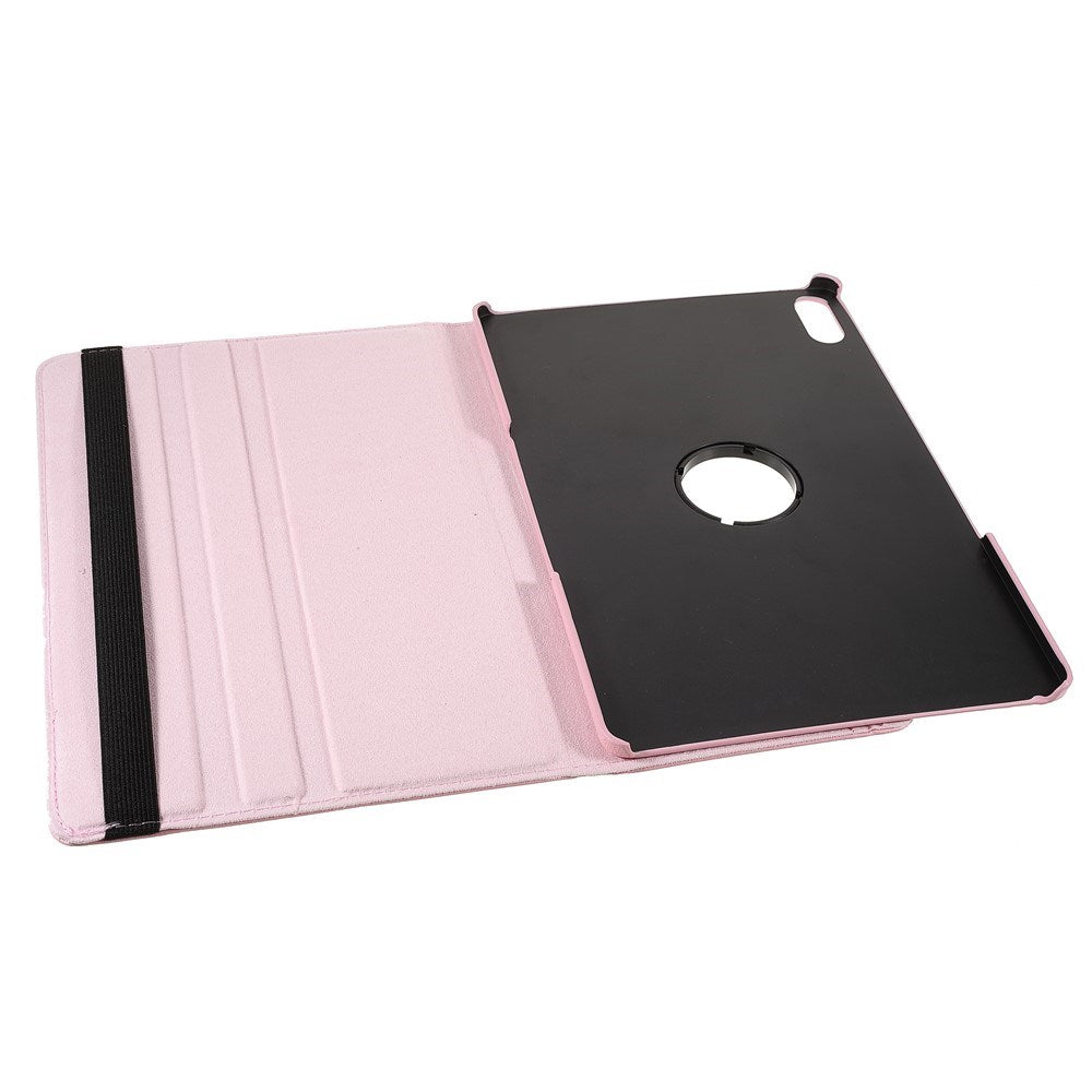 Lenovo Tab P12 Pro Flip Deksel Med 360 Graders Stativfunksjon - Rosa