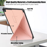 Lenovo Tab M10 (3. Gen) 10.1" (TB-328F/TB-328X) Fleksibelt Origami Flip Deksel - Rosa