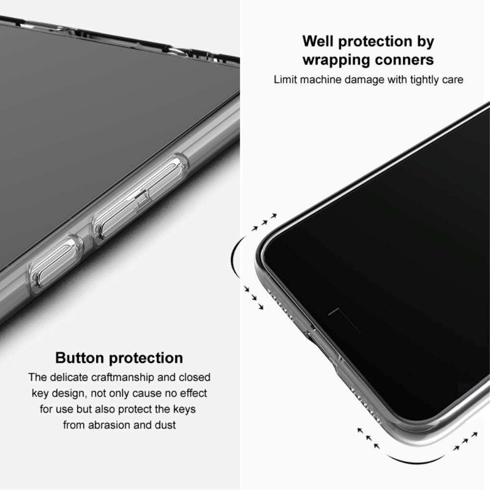 Xiaomi Mi 11 Ultra 5G IMAK UX-5 Series Fleksibel Plast Deksel - Gjennomsiktig