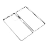 Xiaomi Poco M3 Magnetisk Metalldeksel m. Glass Foran & Bak - Sølv