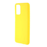 Xiaomi Poco M5S / Redmi Note 10S Fleksibelt Deksel i Matt Plast - Gul