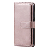 Xiaomi Poco M3 Kunstskinn Flip Deksel m. Ytterligere Lommebok - Rose Gull