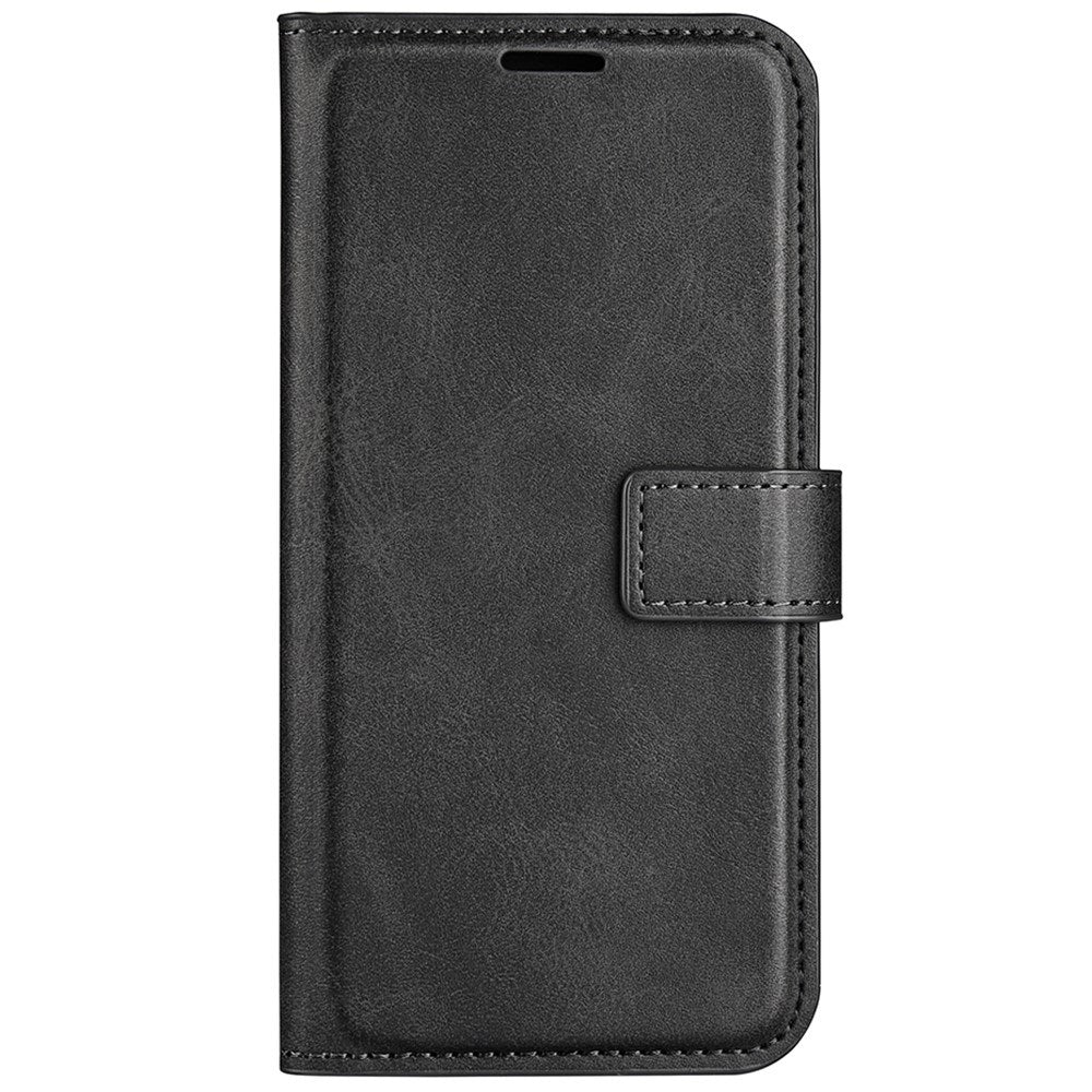EIDERWOOD Xiaomi 12 / 12X Kunstskinn Flip Deksel med Lommebok & Stativfunksjon - Svart