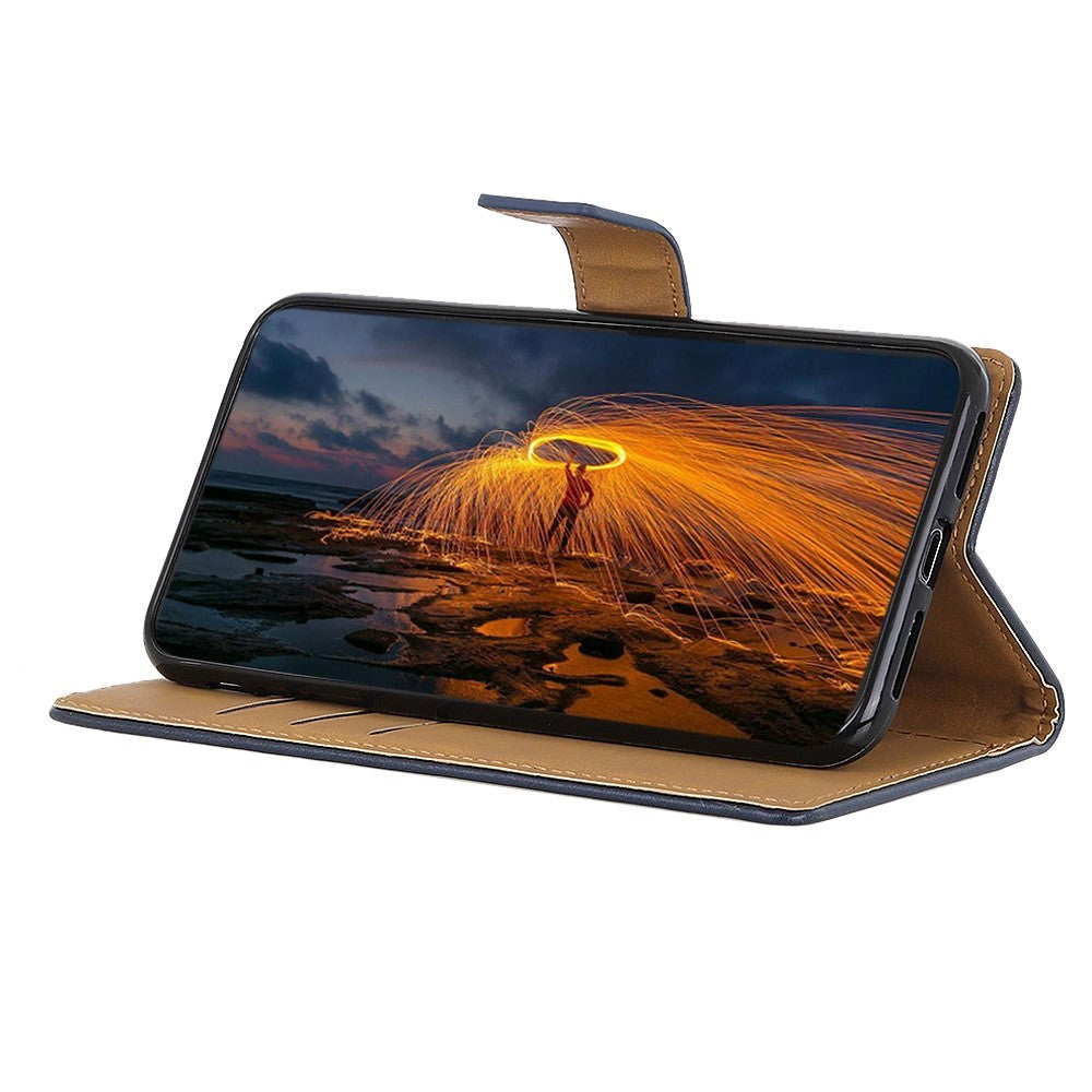 Alcatel 1S (2021) / 3L (2021) Flip-Deksel Med Veske - Blå