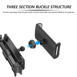 Baksete Car Mount For Bilens Nakkestøtte - Maks Mobil: 195mm x 100mm - Svart
